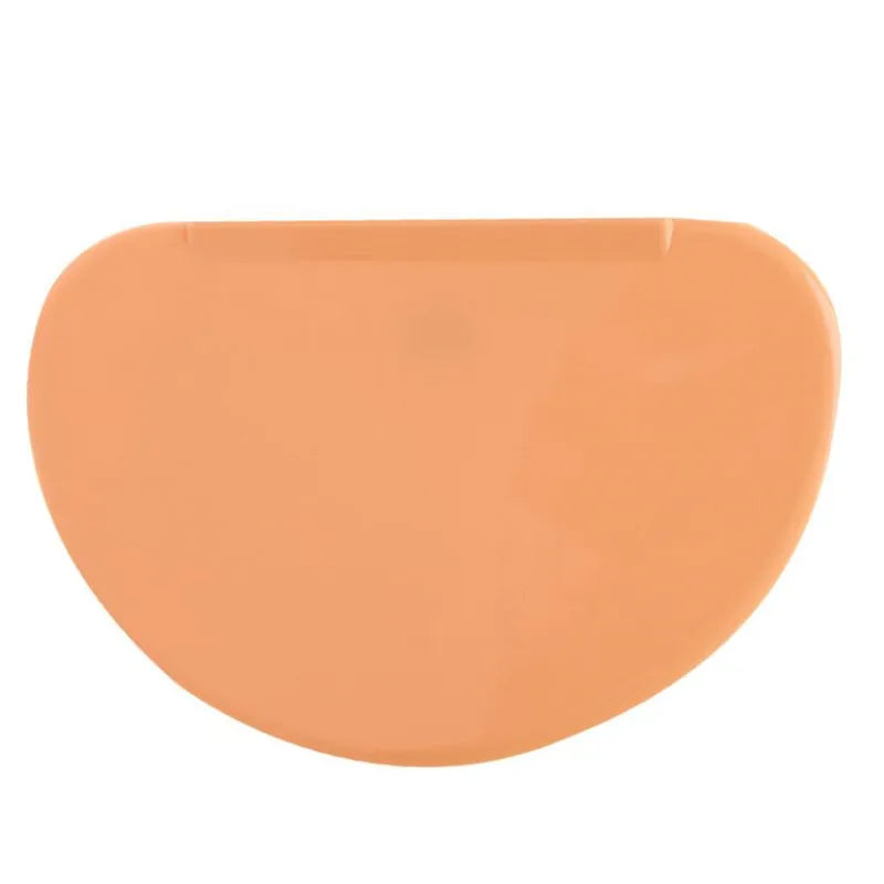 🍰 Espátula de Bolo Flexível em Plástico – Raspador e Cortador para Confeitaria