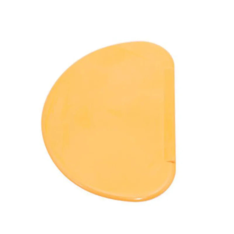 🍰 Espátula de Bolo Flexível em Plástico – Raspador e Cortador para Confeitaria