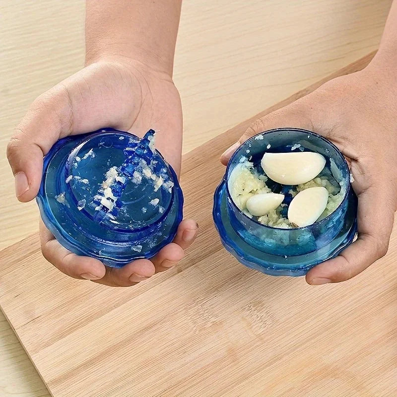 🧄 Triturador de Alho e Gengibre Portátil – Manual e Prático