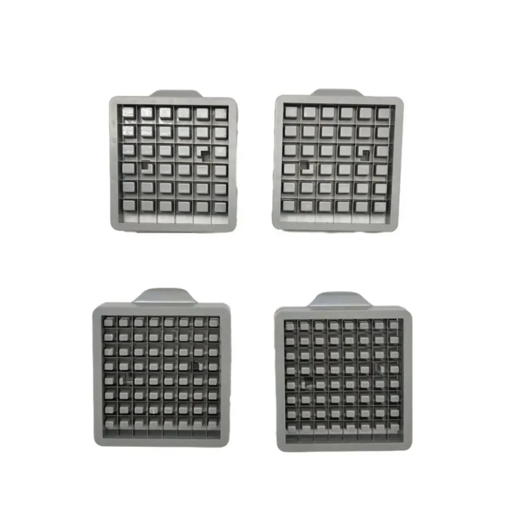 🥔 Fatiador de Batatas Prateado – Triturador e Cortador de Vegetais