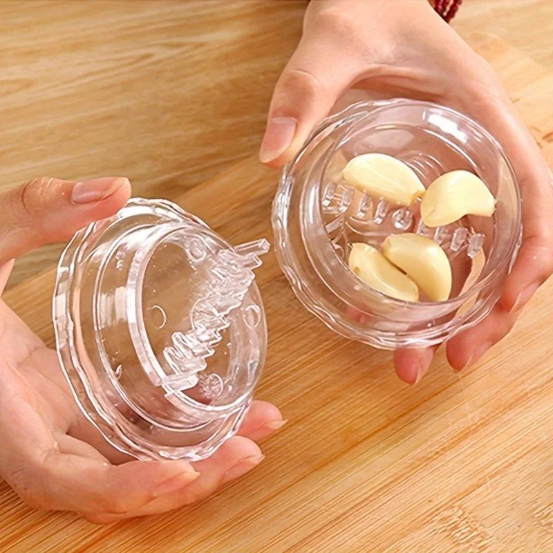 🧄 Triturador de Alho e Gengibre Portátil – Manual e Prático