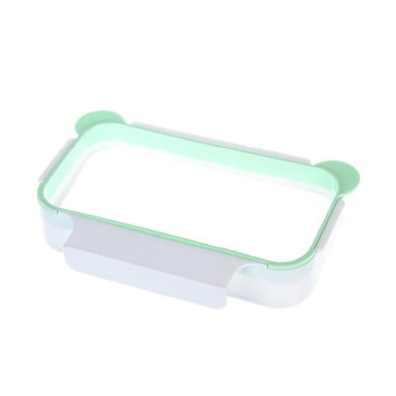 🗑️ Lixeira Dobrável Suspensa para Cozinha – Suporte para Sacos de Lixo Prático e Compacto