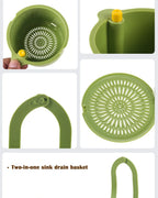 🥗 Escorredor de Alimentos em Aço Inoxidável – Coander e Filtro Ecológico para Cozinha