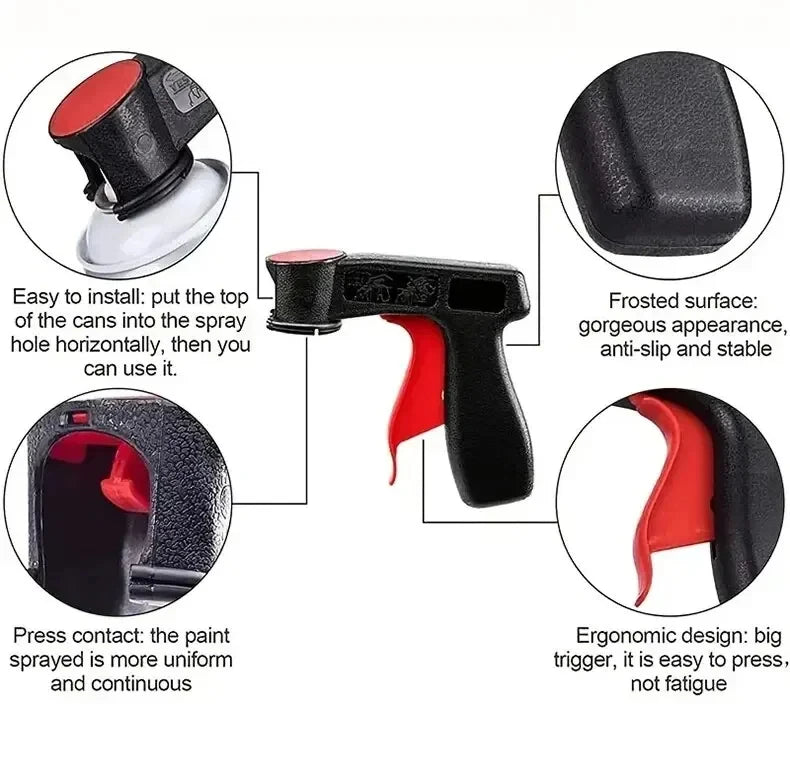 🎨 Pulverizador de Mão Portátil para Pintura Automotiva – Reutilizável e Universal