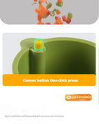 🥗 Escorredor de Alimentos em Aço Inoxidável – Coander e Filtro Ecológico para Cozinha