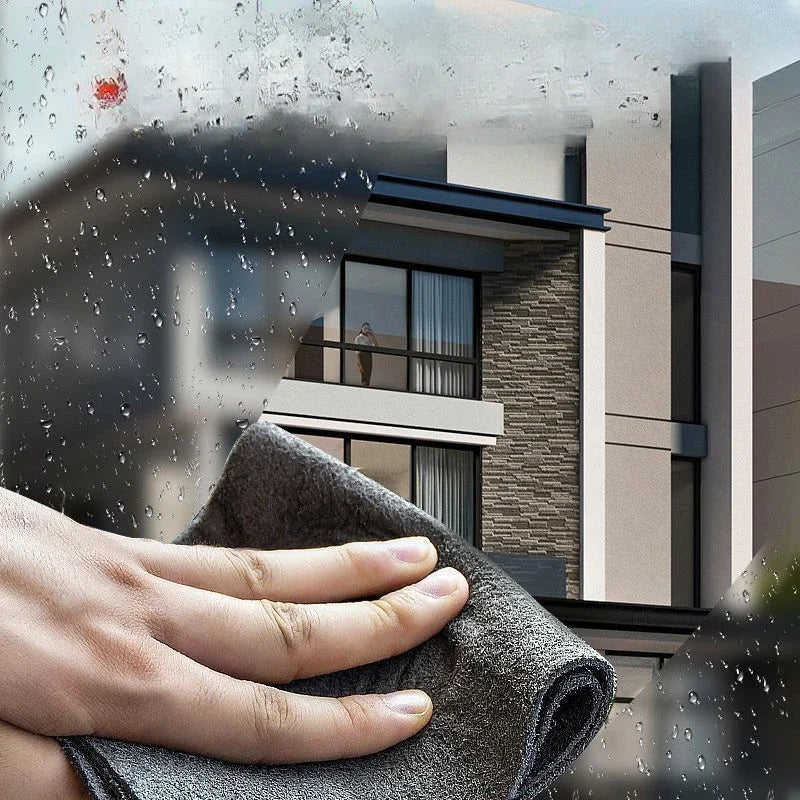 🧼 Pano de Limpeza Mágico Engrossado – Reutilizável para Vidros, Janelas e Espelhos