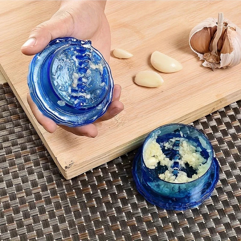 🧄 Triturador de Alho e Gengibre Portátil – Manual e Prático