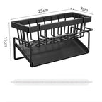🧽 Rack de Drenagem para Esponja e Pano de Prato – Organizador de Pia à Prova d’Água