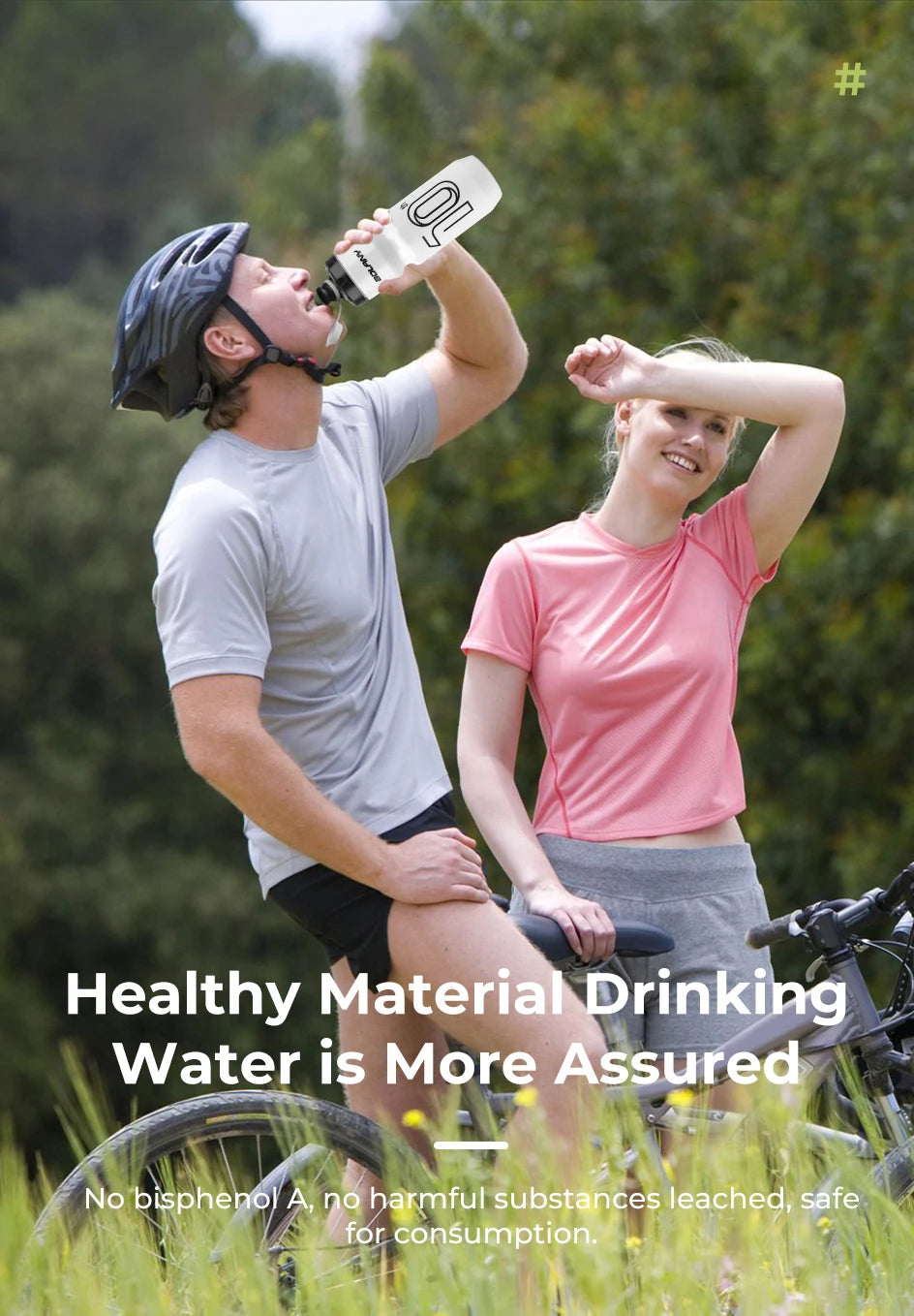 🥤 Garrafa Esportiva Bolany 750ml – Portátil para Ciclismo e Atividades ao Ar Livre