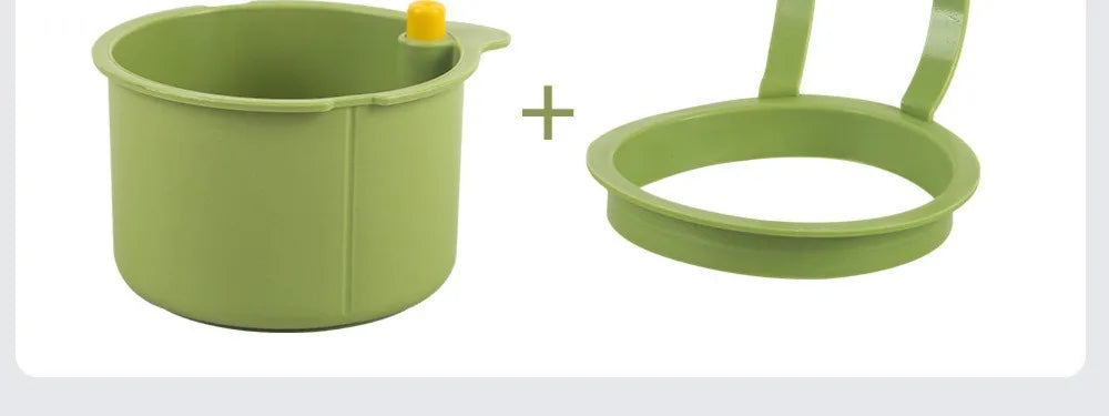 🥗 Escorredor de Alimentos em Aço Inoxidável – Coander e Filtro Ecológico para Cozinha