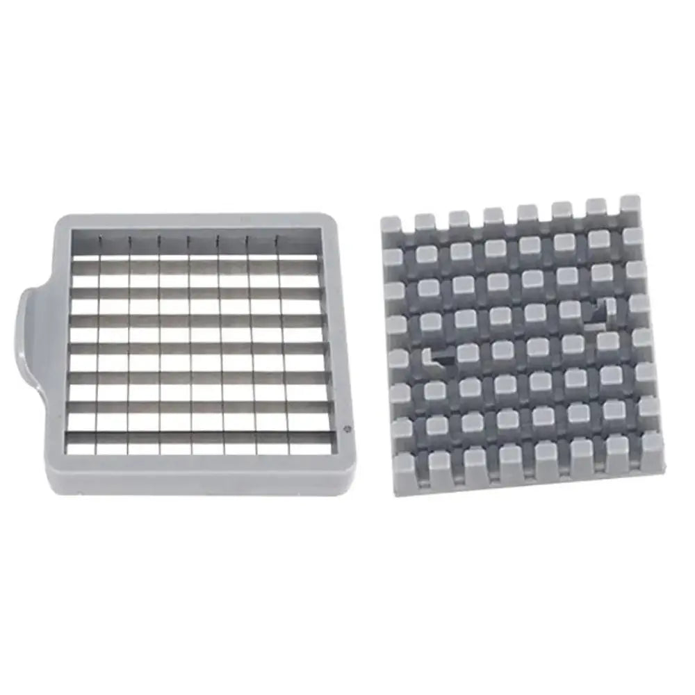 🥔 Fatiador de Batatas Prateado – Triturador e Cortador de Vegetais